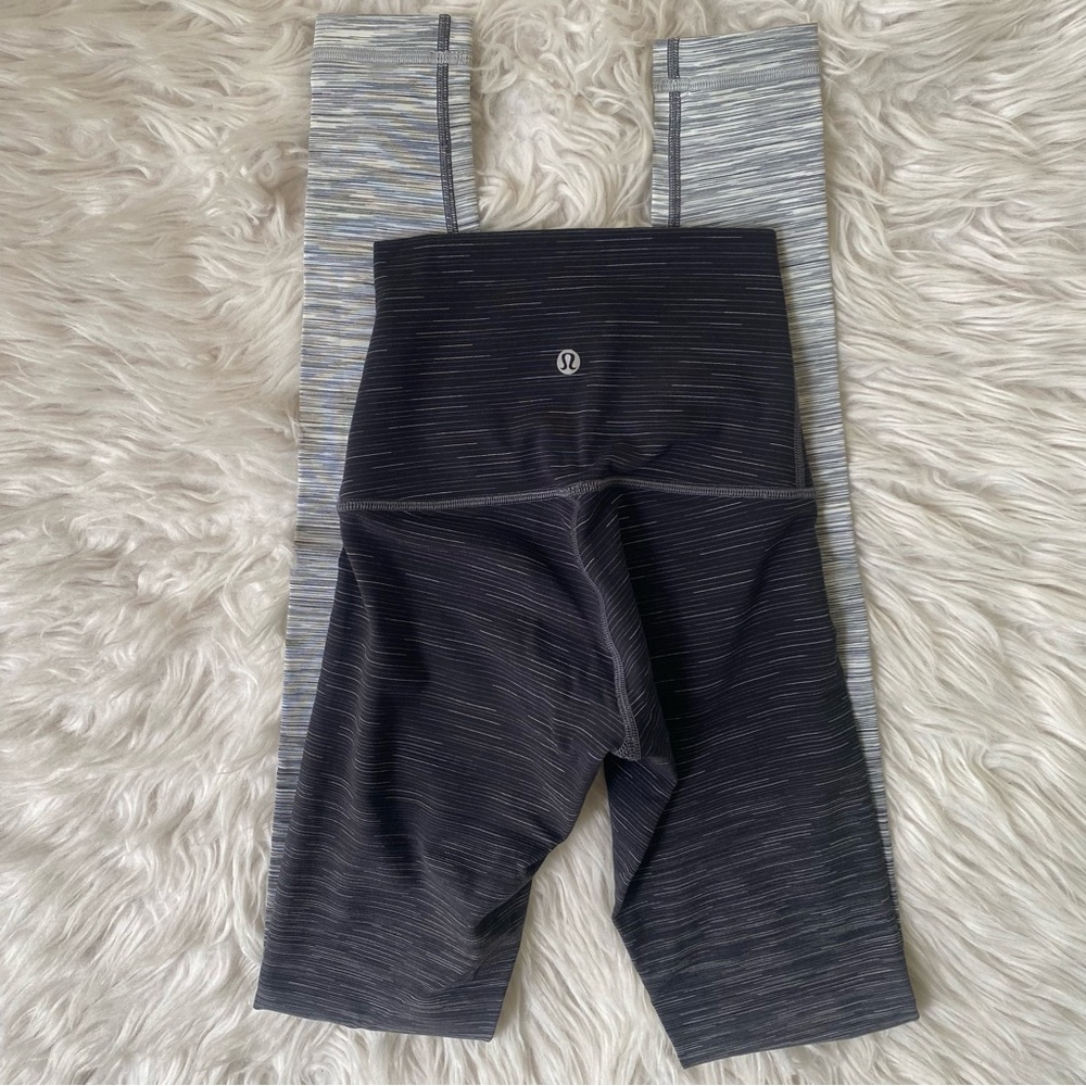 Lululemon Wunder Under Hi-Rise Tight Ombré Melange 31” Women’s Size 2
